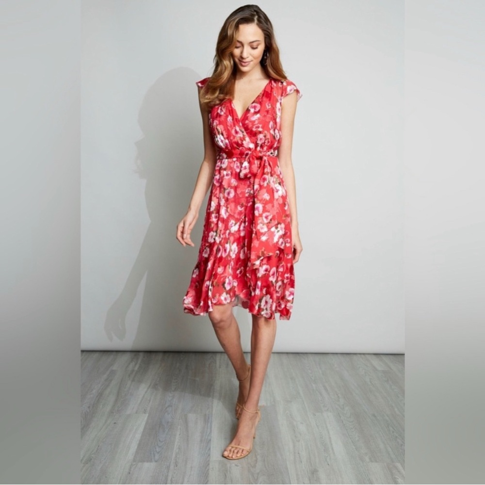 Elie Tahari red dress, size 10, NWT - Picture 11 of 11